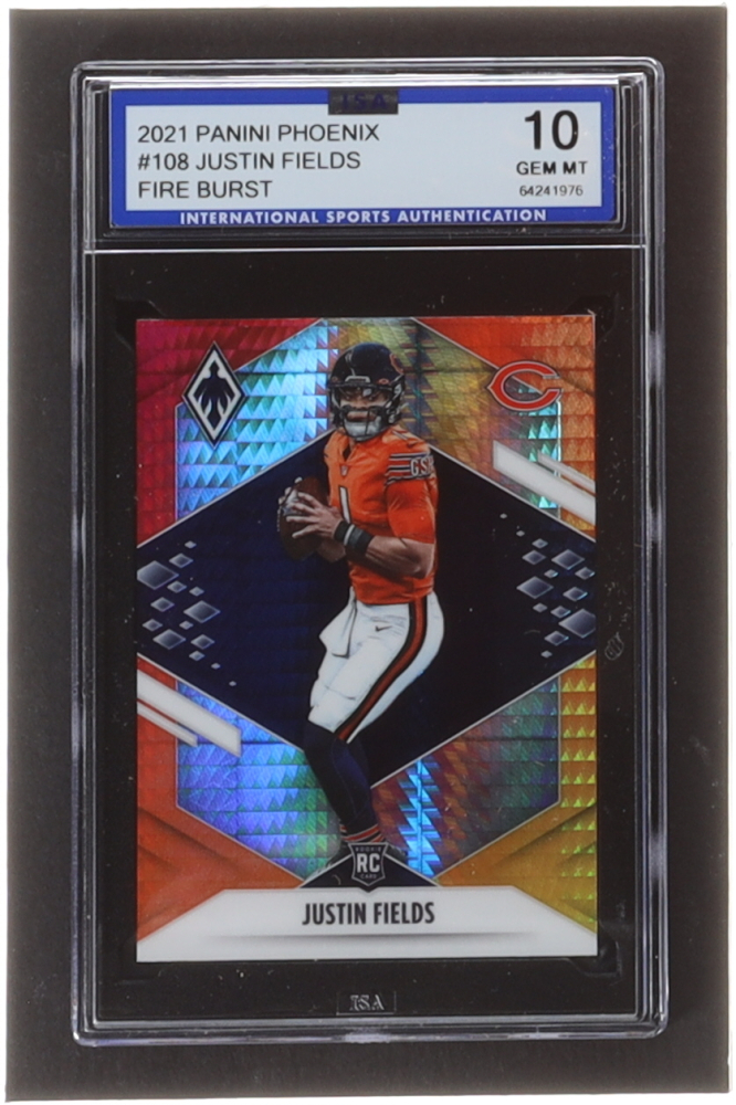 Kyle Pitts Atlanta Falcons 2021 Panini Phoenix Fire Burst #104 - Foto 8