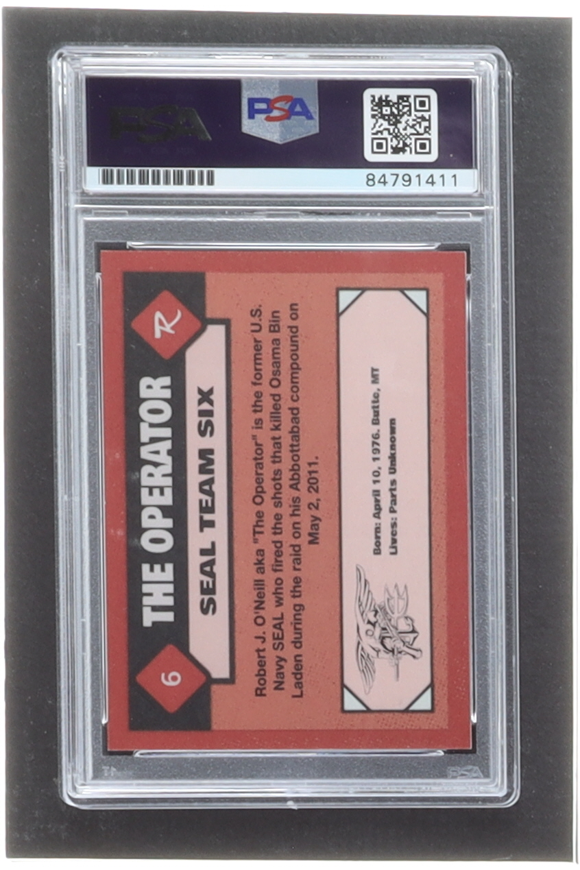 Robert J. O'Neill Signed LE Trading Card Inscribed "Never Quit!" (PSA) at PristineAuction.com Robert J. O'Neill Signed LE Trading Card Inscribed "Never Quit!" (PSA) at PristineAuction.com