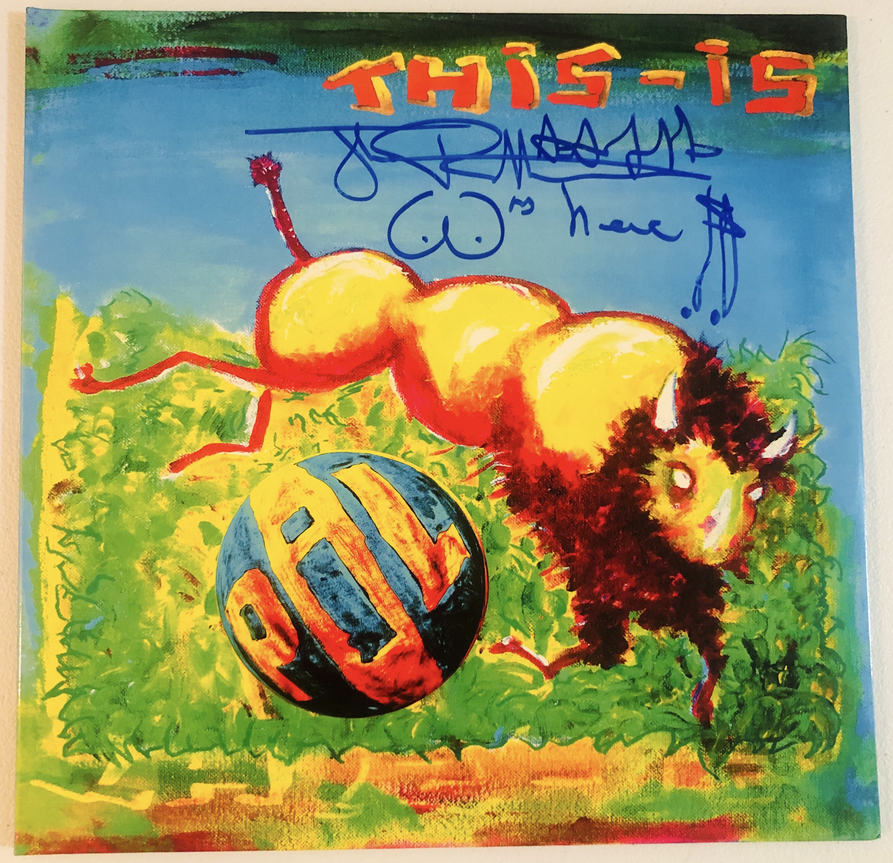 Johnny Rotten Signed 