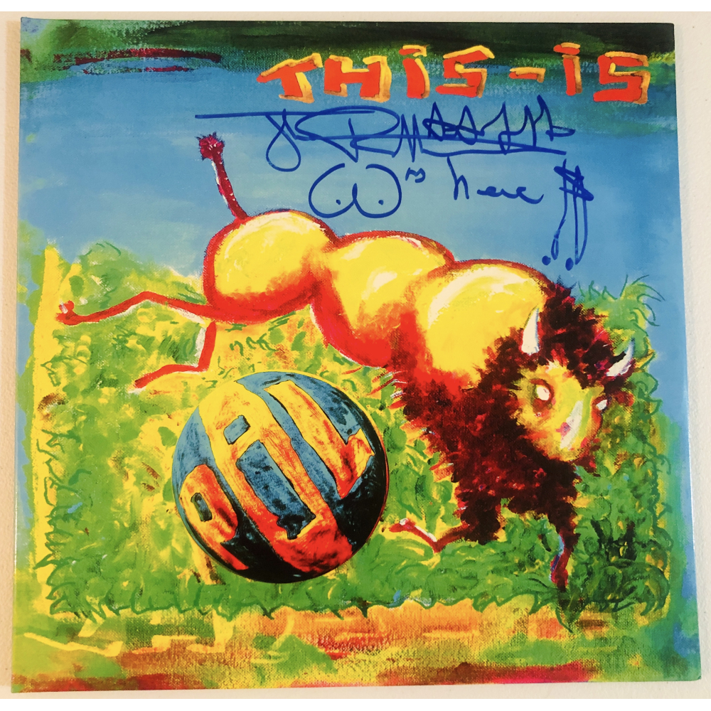 Johnny Rotten Signed 