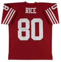 Jerry Rice Signed 49ers Mitchell & Ness Jersey (Fanatics) at PristineAuction.com