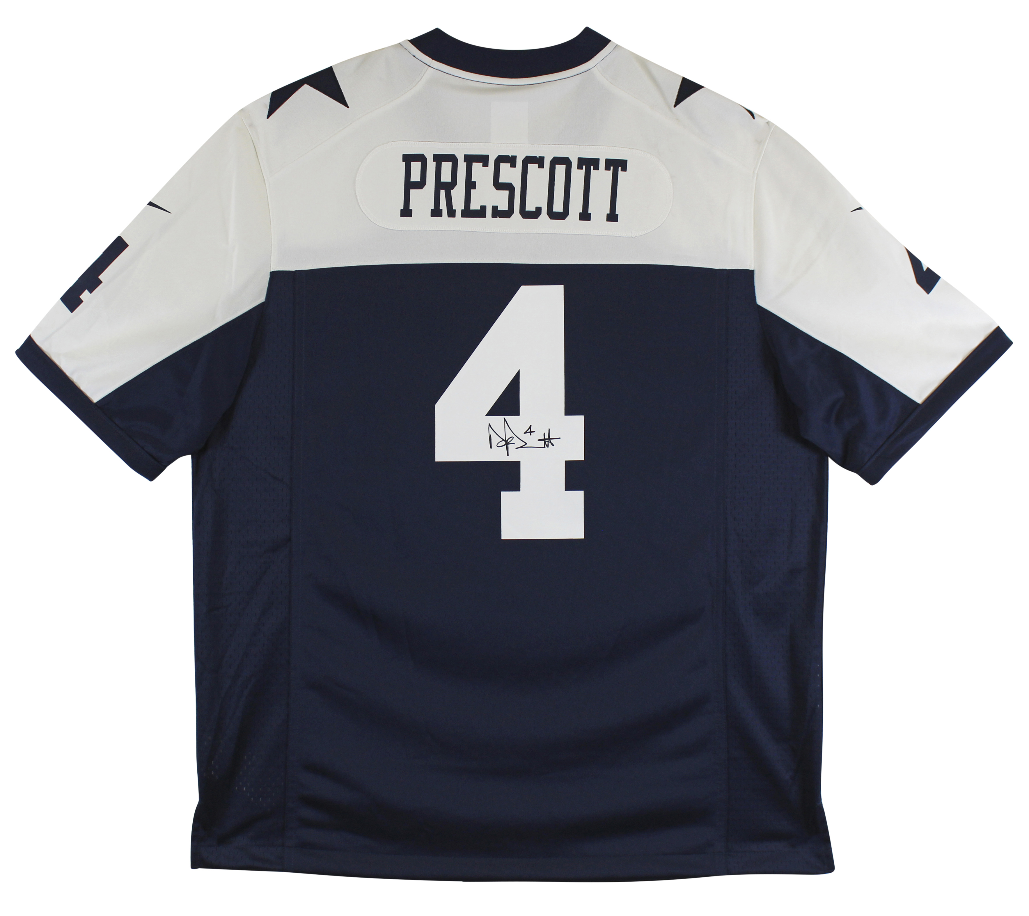 Dak Prescott Signed Cowboys Nike Jersey (Beckett) at PristineAuction.com Dak Prescott Signed Cowboys Nike Jersey (Beckett) at PristineAuction.com