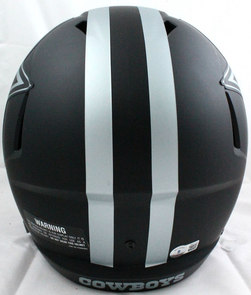 Dak Prescott Signed Cowboys Eclipse Alternate Speed Full-Size Helmet (Beckett) at PristineAuction.com Dak Prescott Signed Cowboys Eclipse Alternate Speed Full-Size Helmet (Beckett) at PristineAuction.com