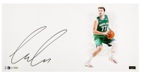 Luka Doncic Signed LE Mavericks 14x28 Photo (Panini) at PristineAuction.com