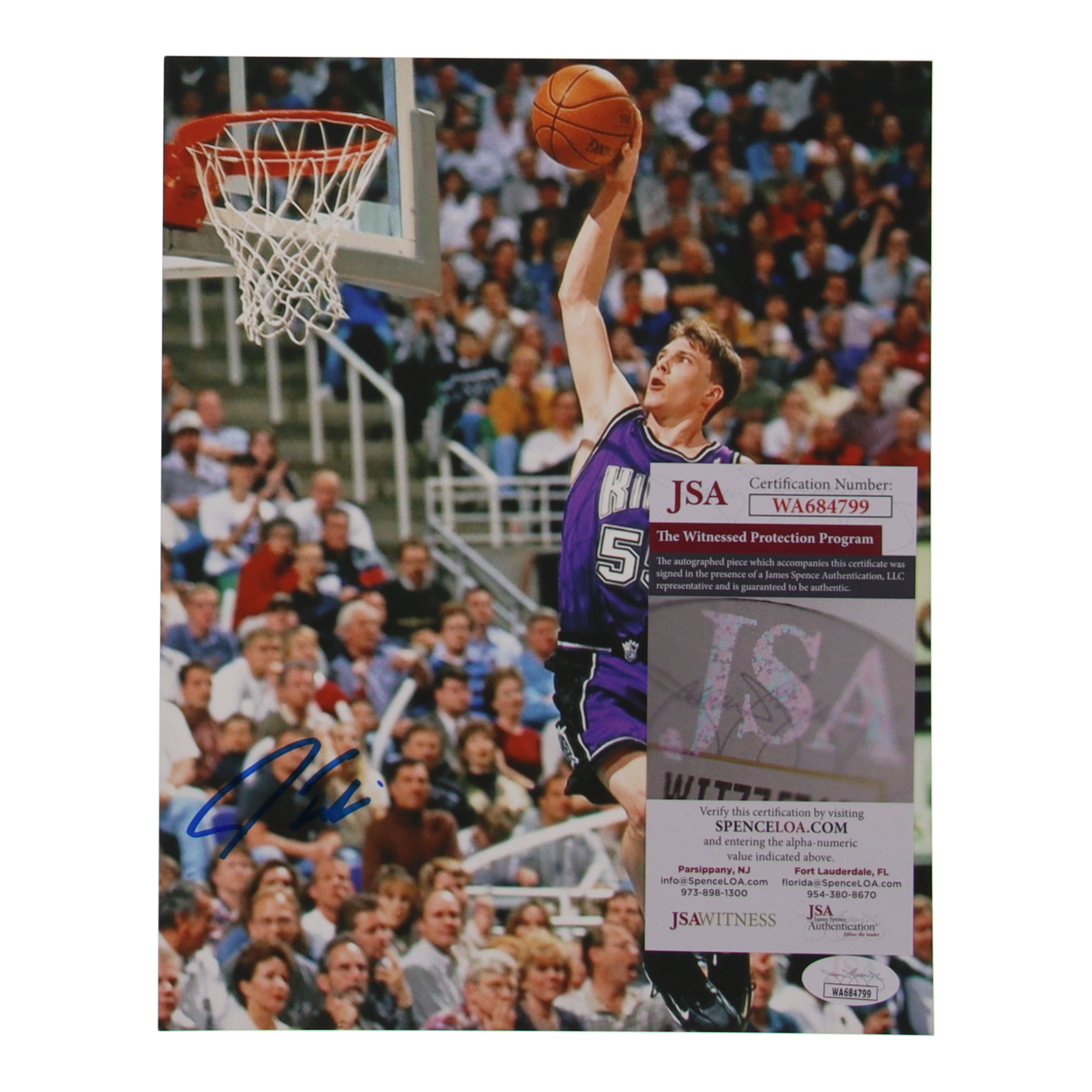 Jason Williams Signed Kings 8x10 Photo (JSA) at PristineAuction.com Jason Williams Signed Kings 8x10 Photo (JSA) at PristineAuction.com