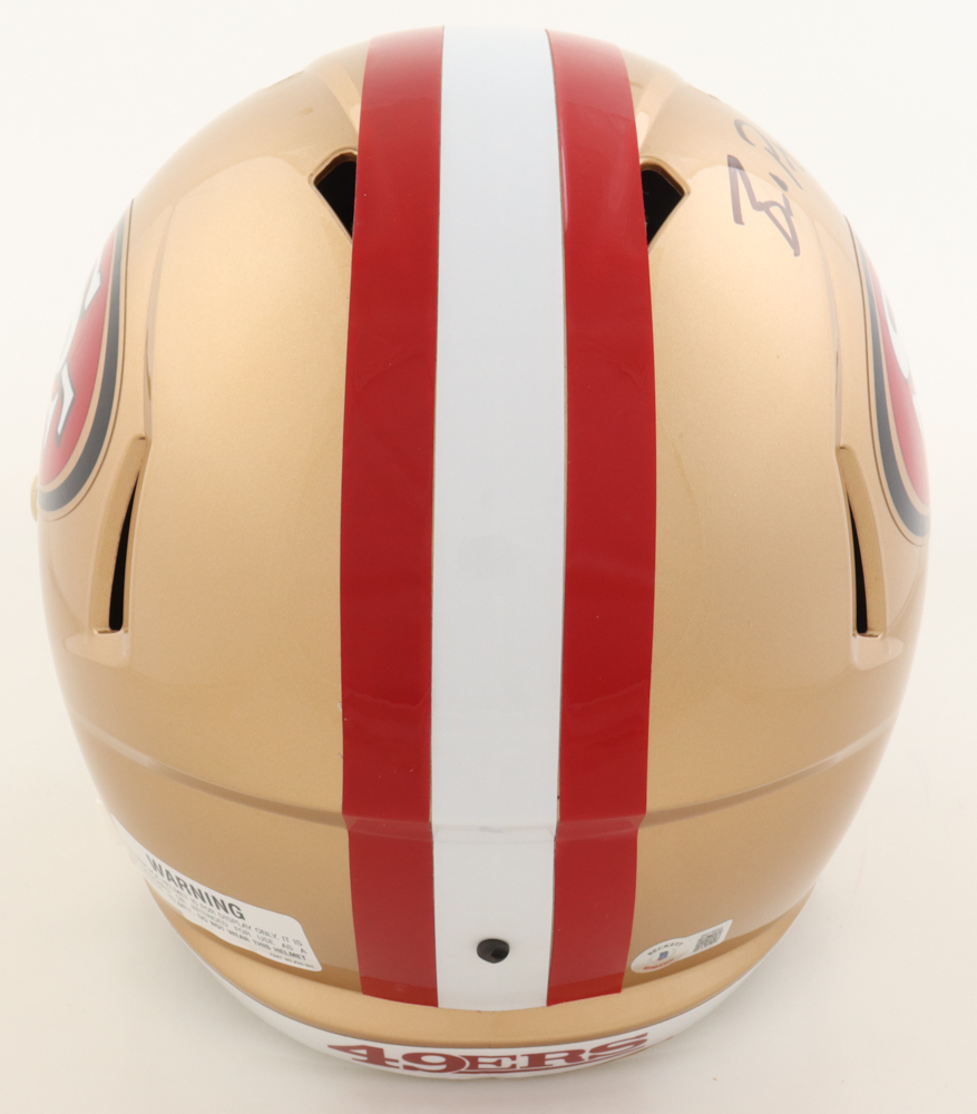 Brock Purdy Signed 49ers Full-Size Speed Helmet (Beckett) at PristineAuction.com Brock Purdy Signed 49ers Full-Size Speed Helmet (Beckett) at PristineAuction.com