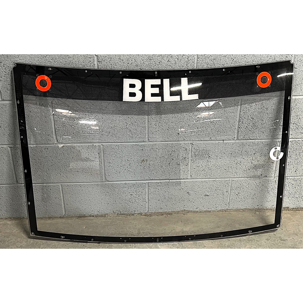 Vintage Racing Windshield Christopher Bell Race Used NASCAR Cup Car Windshield (PA COA ...