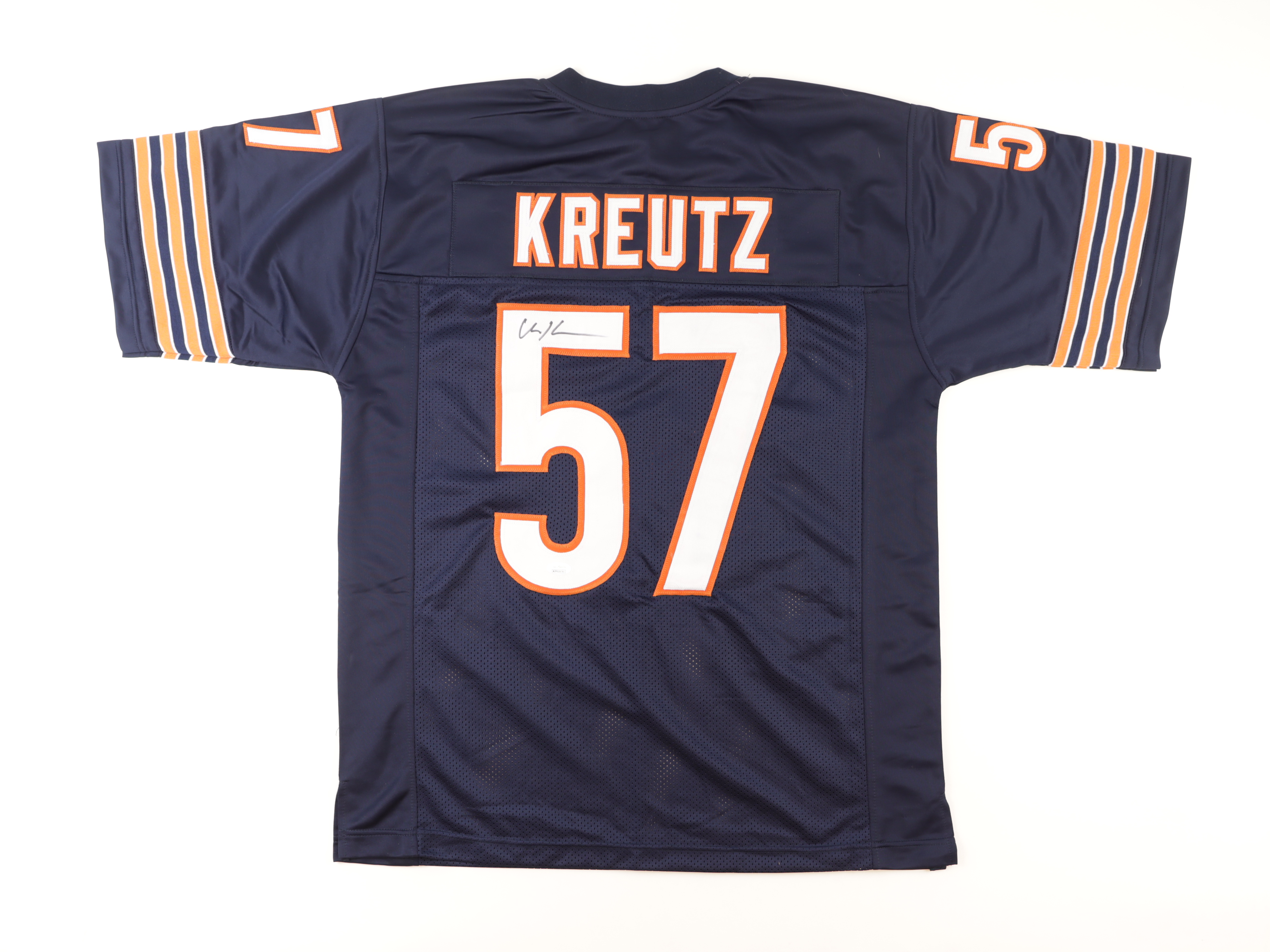 Olin Kreutz Signed Jersey (JSA) at PristineAuction.com Olin Kreutz Signed Jersey (JSA) at PristineAuction.com