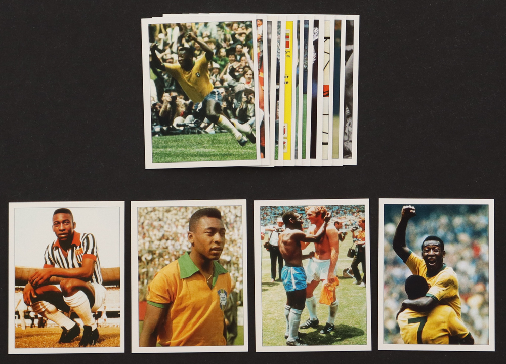 SPORTING PROFILE CARD FOOTBALL 2007 #11 PELE BRASIL BRESIL