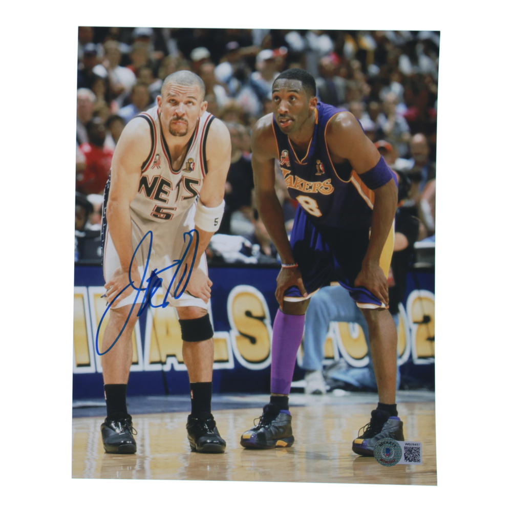 Jason Kidd Signed Nets 8x10 Photo (Beckett) Pristine Auction
