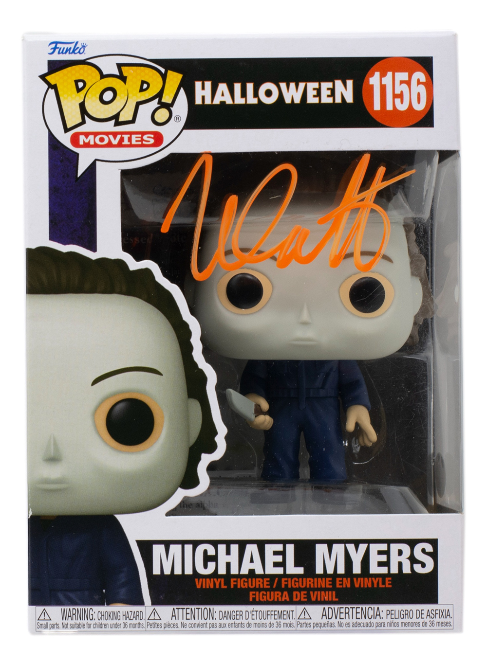 Nick Castle Signed Michael Myers "Halloween" #1156 Funko Pop! Vinyl Figure (JSA) at PristineAuction.com Nick Castle Signed Michael Myers "Halloween" #1156 Funko Pop! Vinyl Figure (JSA) at PristineAuction.com