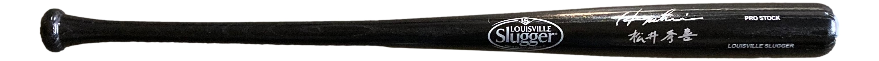 Hideki Matsui Signed Louisville Slugger Baseball Bat with Japanese Inscription (Beckett) at PristineAuction.com Hideki Matsui Signed Louisville Slugger Baseball Bat with Japanese Inscription (Beckett) at PristineAuction.com