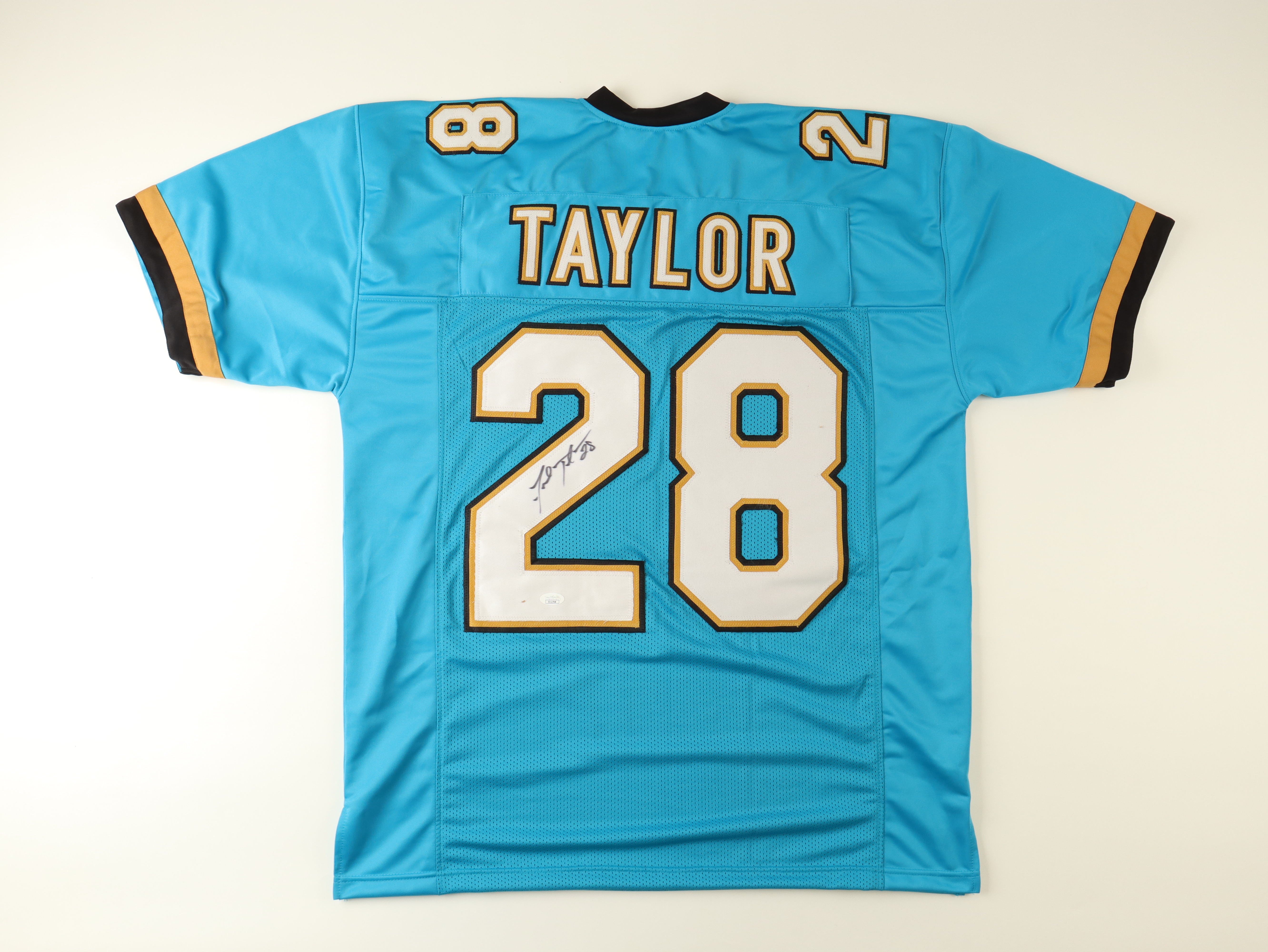 Fred Taylor Signed Jersey (JSA) at PristineAuction.com Fred Taylor Signed Jersey (JSA) at PristineAuction.com