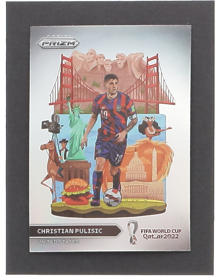 Christian Pulisic 2022 Panini Prizm World Cup National Landmarks