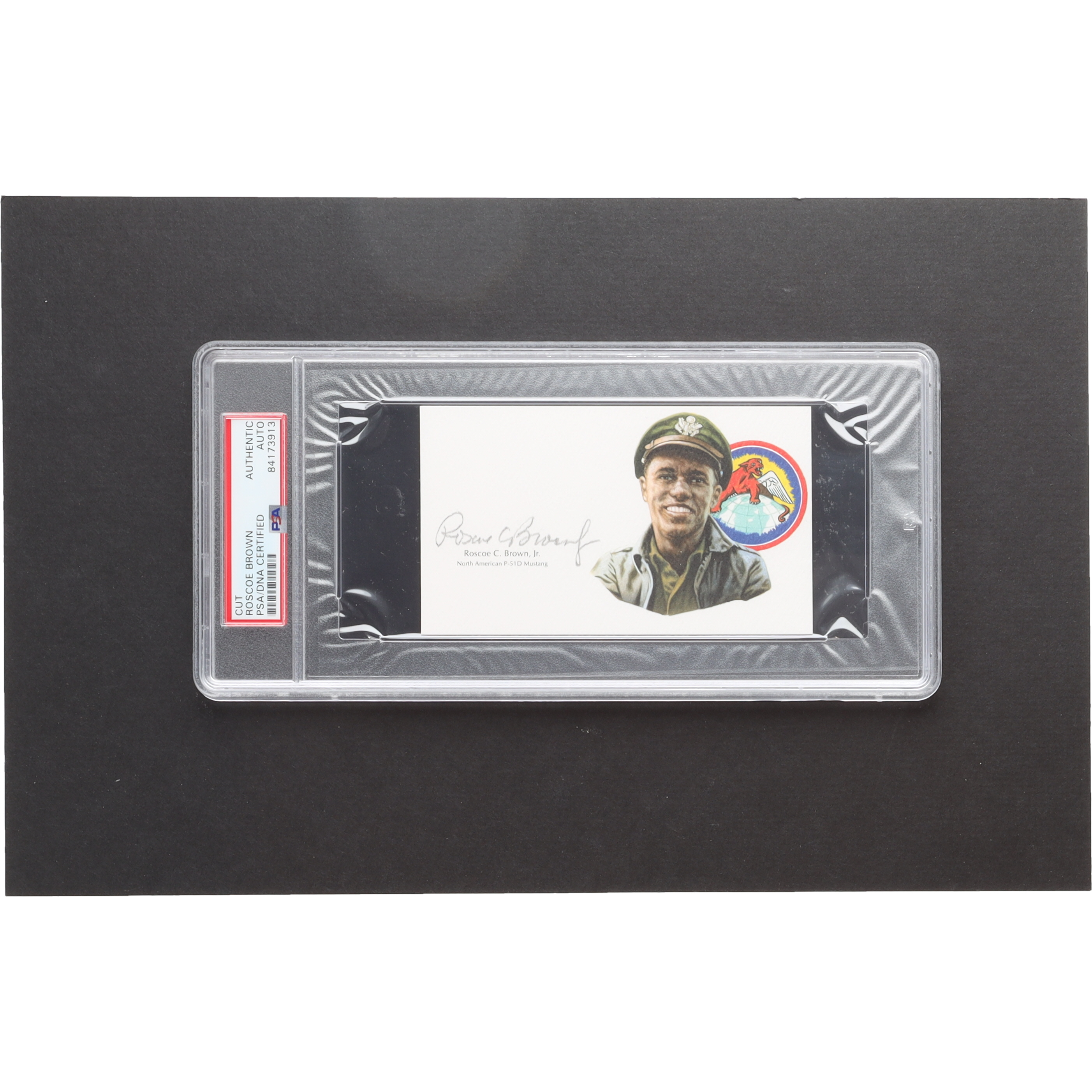 Roscoe Brown Signed Cut (PSA) at PristineAuction.com Roscoe Brown Signed Cut (PSA) at PristineAuction.com