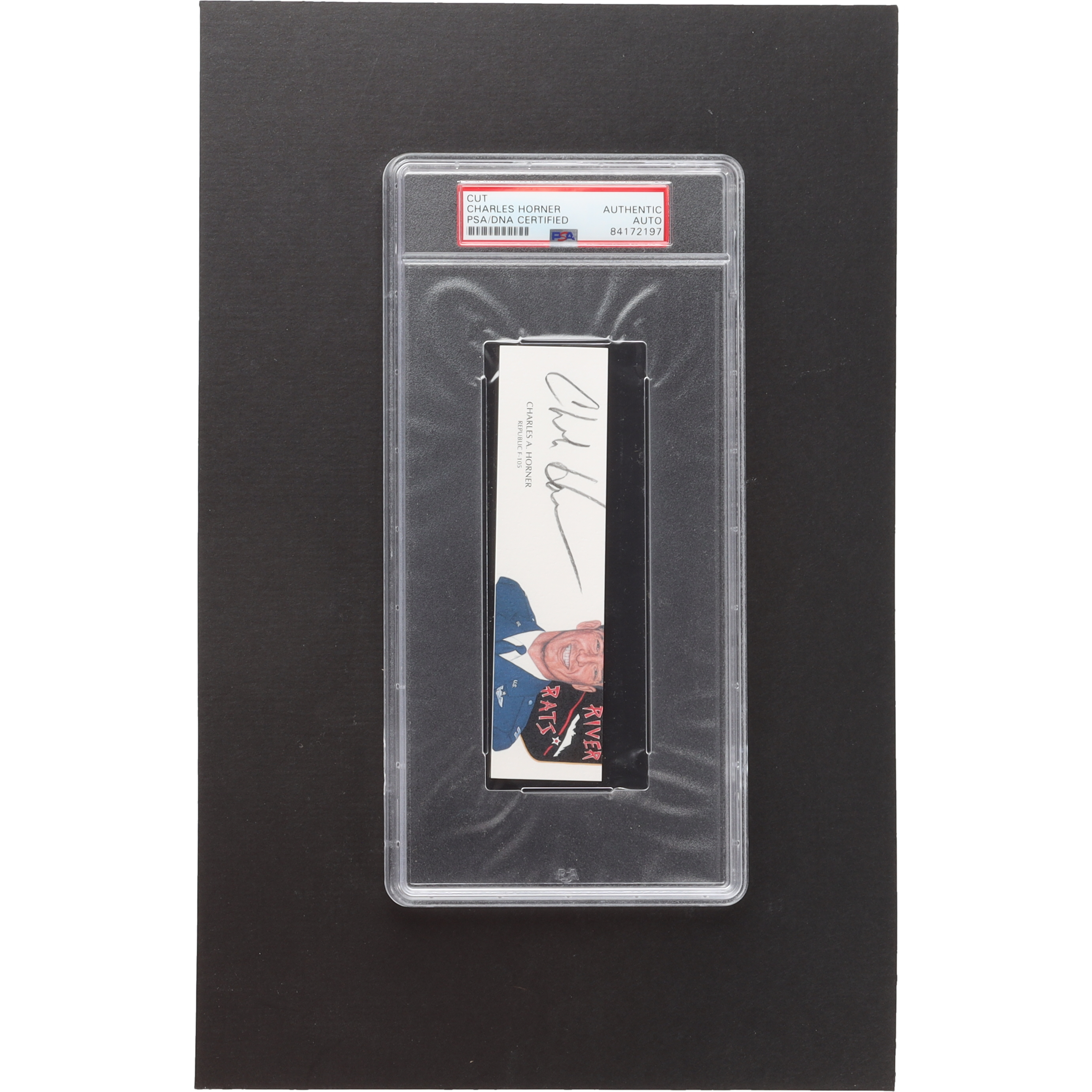 Charles Horner Signed Cut (PSA) at PristineAuction.com Charles Horner Signed Cut (PSA) at PristineAuction.com