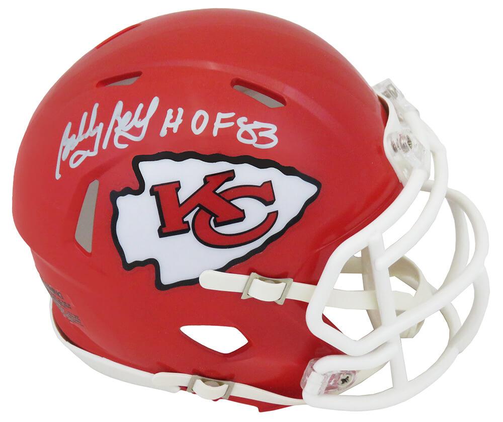 Bobby Bell Signed Chiefs Throwback Speed Mini Helmet Inscribed "HOF 83" (Schwartz) at PristineAuction.com Bobby Bell Signed Chiefs Throwback Speed Mini Helmet Inscribed "HOF 83" (Schwartz) at PristineAuction.com
