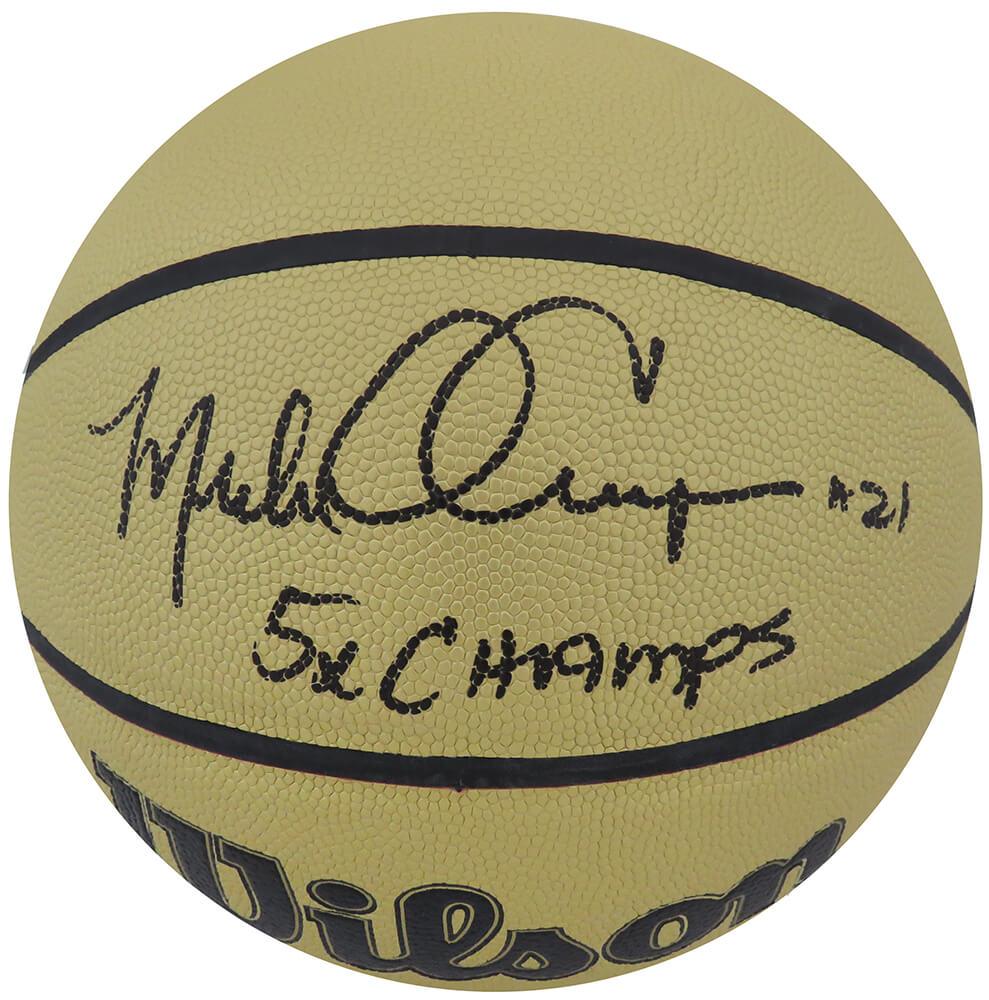 Michael Cooper Signed NBA Basketball Inscribed "5x Champs" (Schwartz) at PristineAuction.com Michael Cooper Signed NBA Basketball Inscribed "5x Champs" (Schwartz) at PristineAuction.com