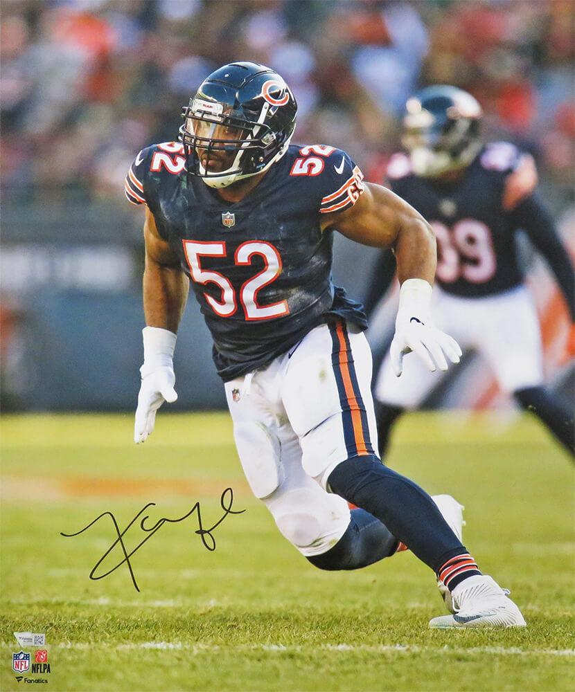 Khalil Mack Signed Bears 16x20 Photo (Fanatics) at PristineAuction.com Khalil Mack Signed Bears 16x20 Photo (Fanatics) at PristineAuction.com