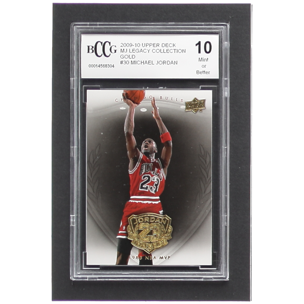 michael jordan upper deck master collection
