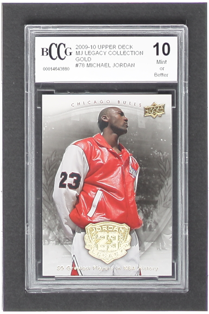 Michael Jordan 2009-10 Upper Deck Michael Jordan Legacy Collection 