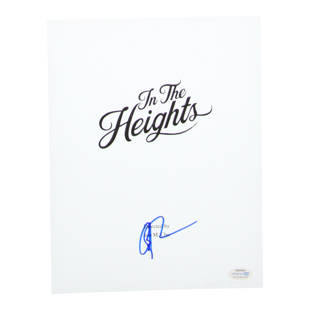 Anthony Ramos Signed 