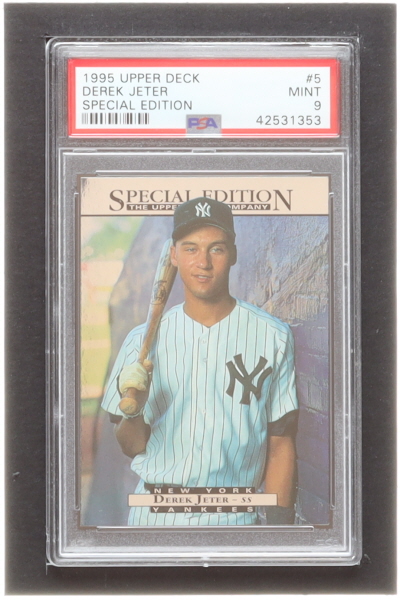 Derek Jeter 1995 Upper Deck Special Edition #5 (PSA 9) at PristineAuction.com Derek Jeter 1995 Upper Deck Special Edition #5 (PSA 9) at PristineAuction.com