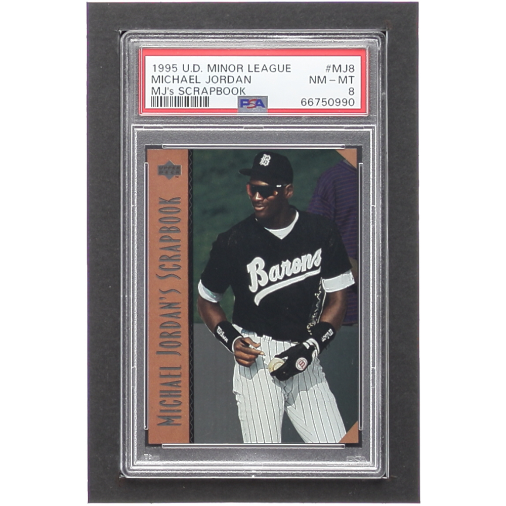 Michael Jordan 1995 Upper Deck Minors Michael Jordan Scrapbook MJ8