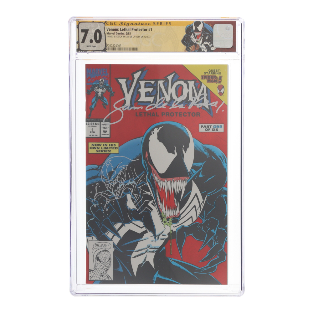 Sam De La Rosa Signed 1993 