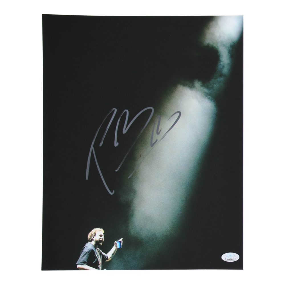 Post Malone Signed 11x14 Photo (PSA) Pristine Auction