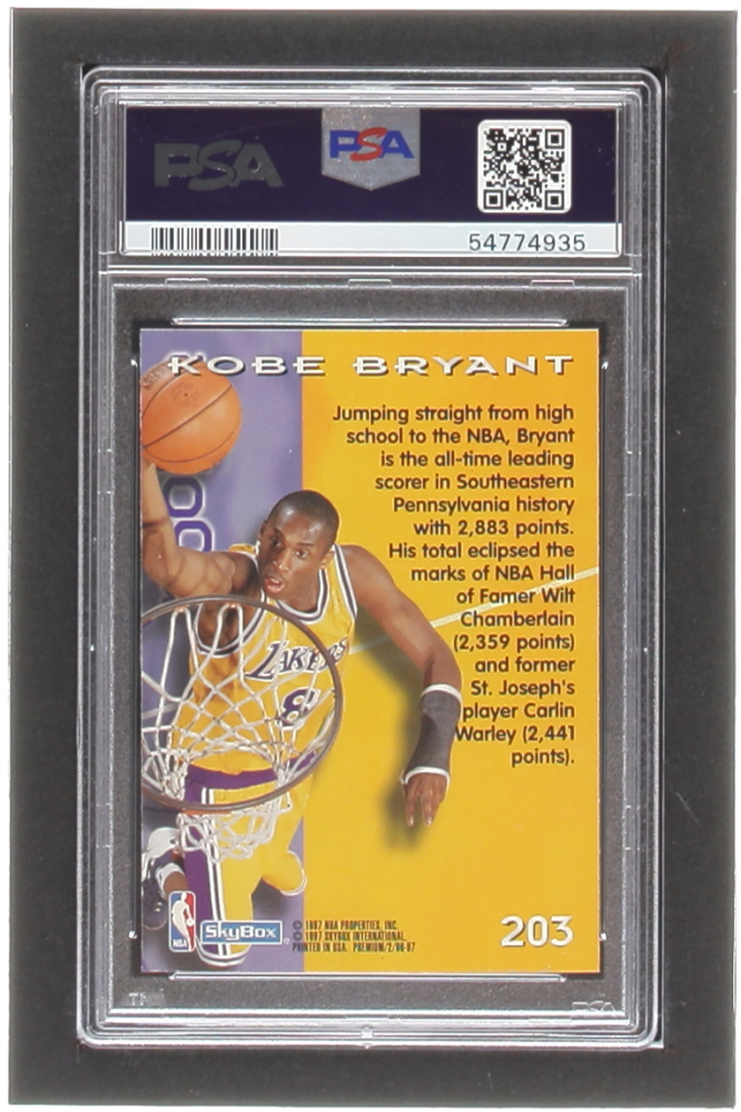 その他 1996-97 Kobe Bryant RC #203 PSA9 s-l400.jpg