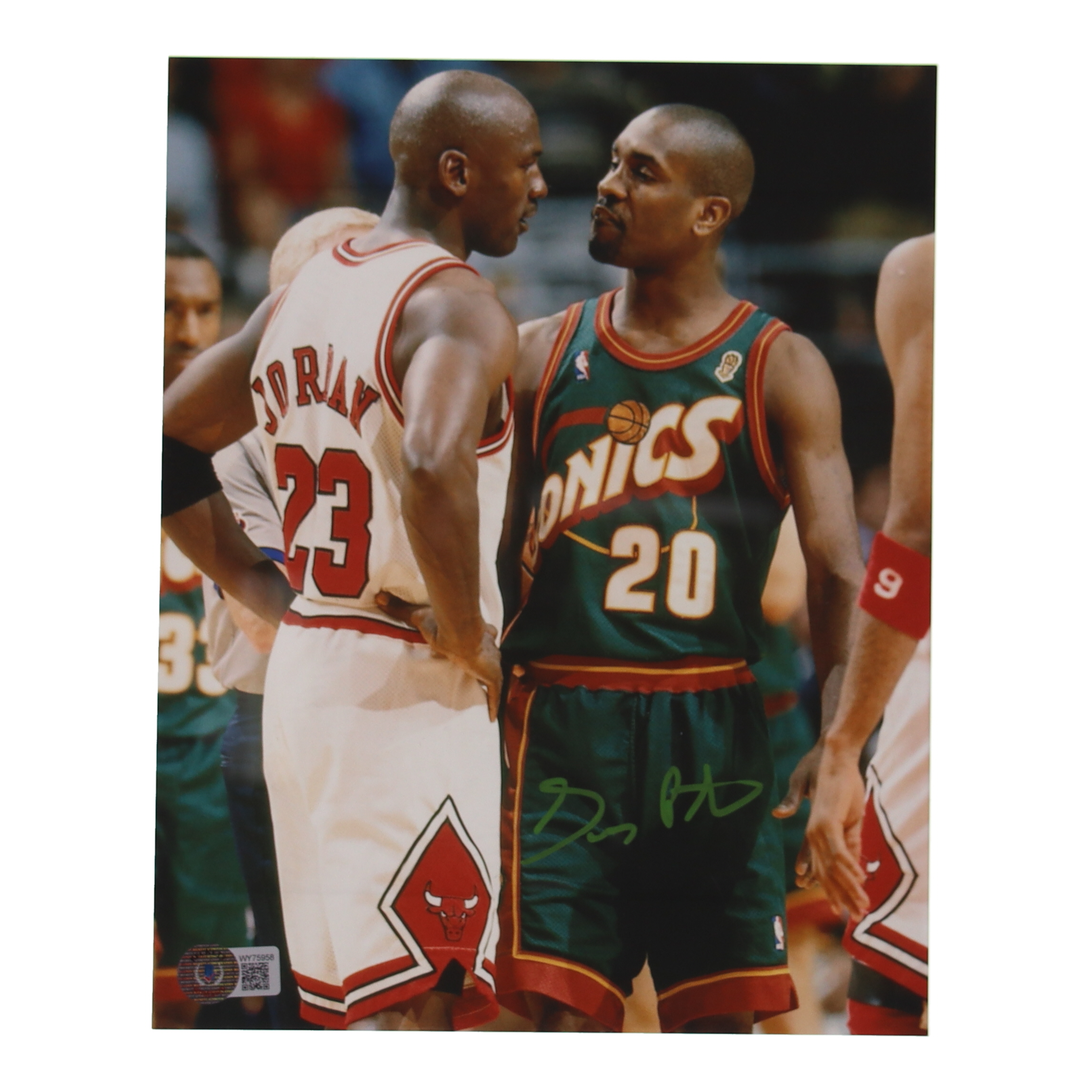 Gary Payton Signed SuperSonics 8x10 Photo (Beckett) at PristineAuction.com Gary Payton Signed SuperSonics 8x10 Photo (Beckett) at PristineAuction.com