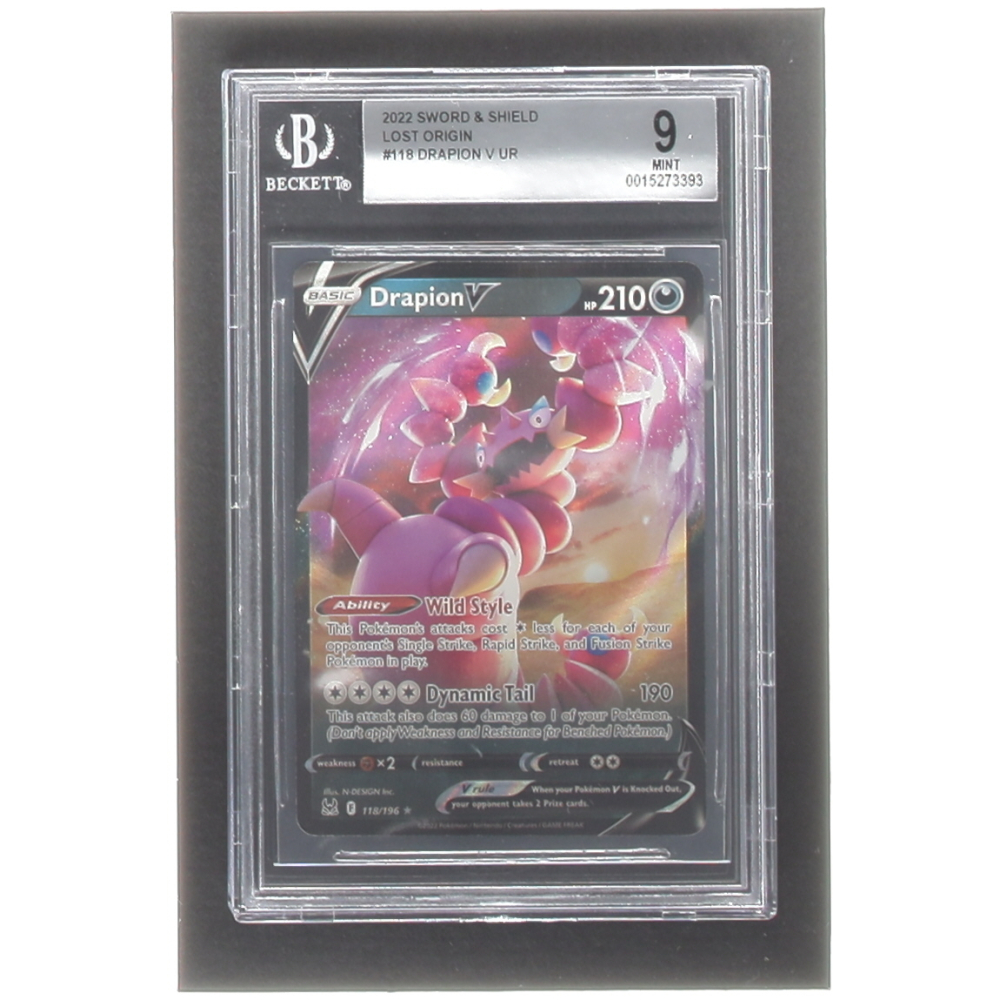 Drapion 2022 Pokemon Sword and Shield Lost Origin 118 (BGS 9