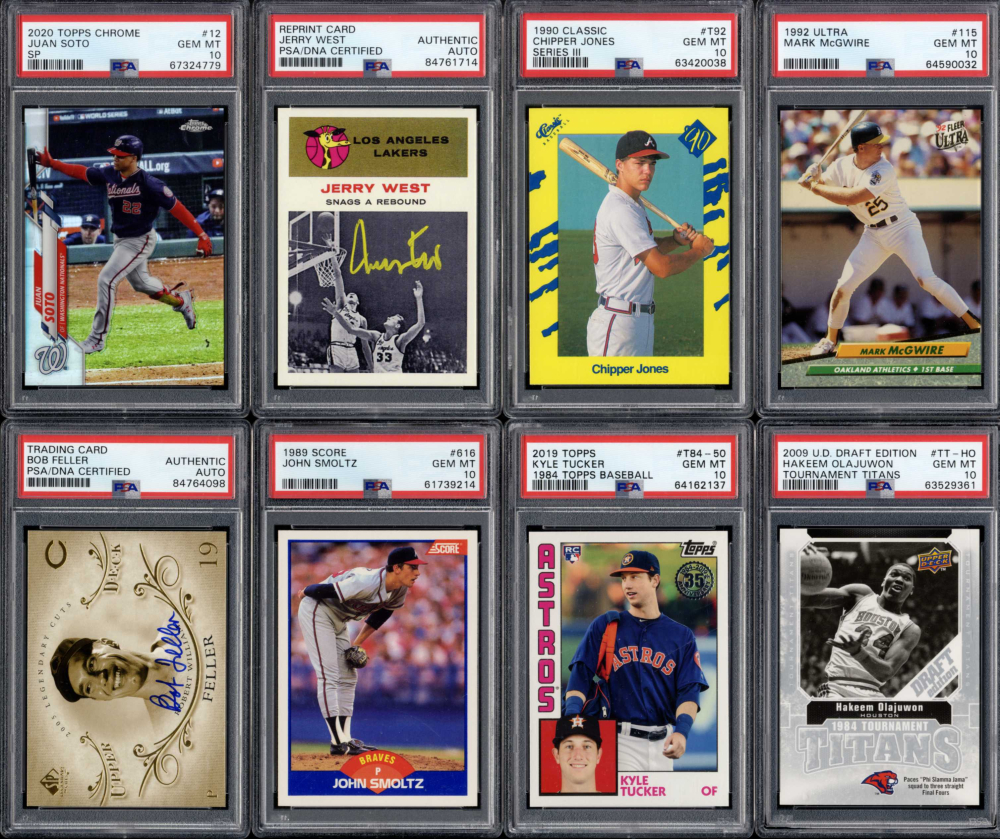 2023 Timeless Authentic “PSA Graded Card Collection” Mystery Box Series ...