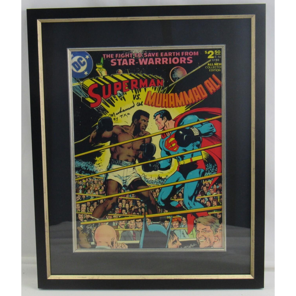 Muhammad Ali Signed Custom Framed Photo (JSA) | Pristine Auction
