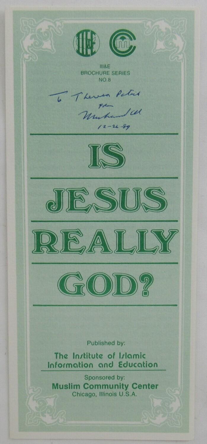 Muhammad Ali Signed Pamphlet Inscribed "12-26-89" (JSA) at PristineAuction.com Muhammad Ali Signed Pamphlet Inscribed "12-26-89" (JSA) at PristineAuction.com