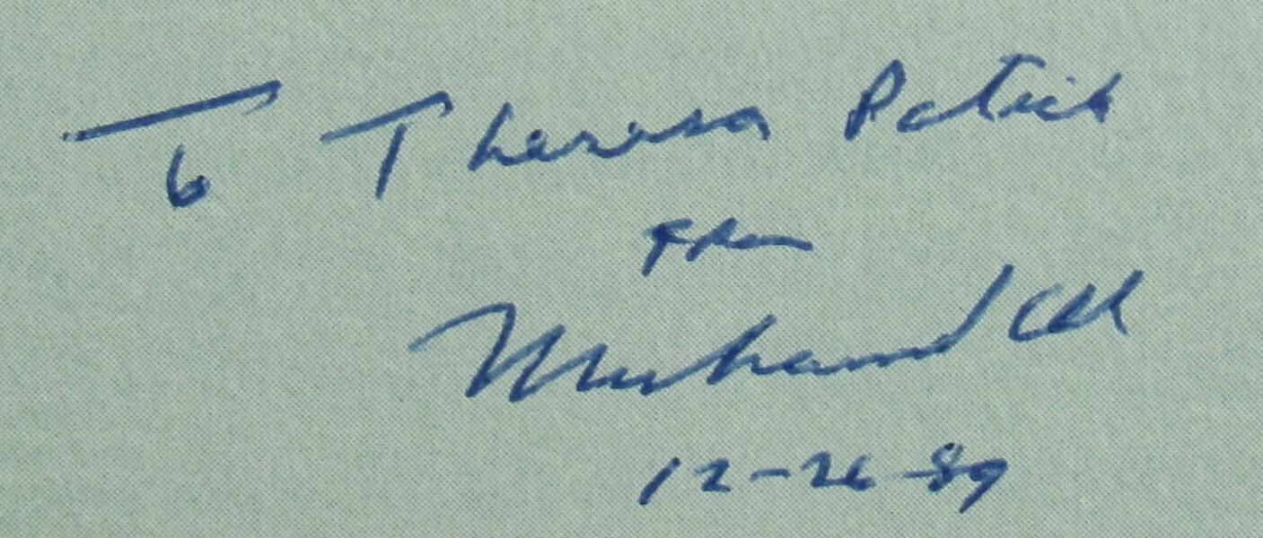 Muhammad Ali Signed Pamphlet Inscribed "12-26-89" (JSA) at PristineAuction.com Muhammad Ali Signed Pamphlet Inscribed "12-26-89" (JSA) at PristineAuction.com