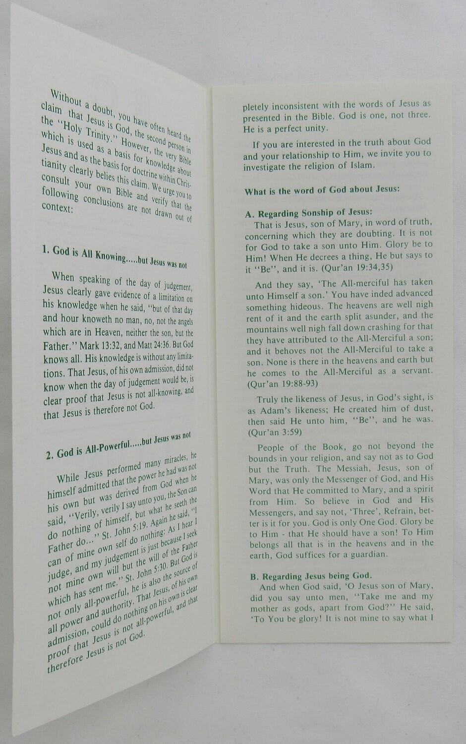 Muhammad Ali Signed Pamphlet Inscribed "12-26-89" (JSA) at PristineAuction.com Muhammad Ali Signed Pamphlet Inscribed "12-26-89" (JSA) at PristineAuction.com