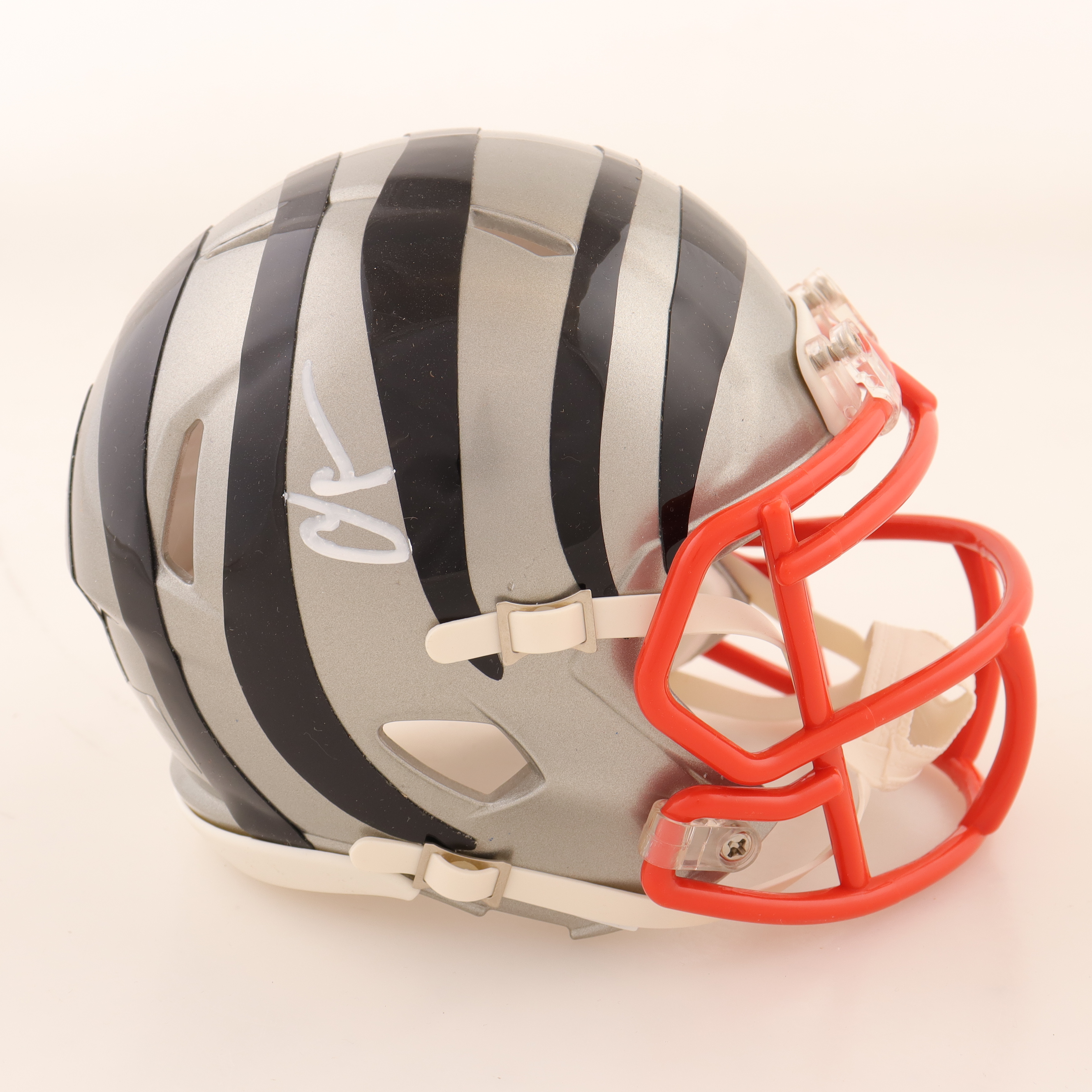 Chad "Ochocinco" Johnson Signed Bengals Flash Alternate Speed Mini Helmet (PSA) at PristineAuction.com Chad "Ochocinco" Johnson Signed Bengals Flash Alternate Speed Mini Helmet (PSA) at PristineAuction.com