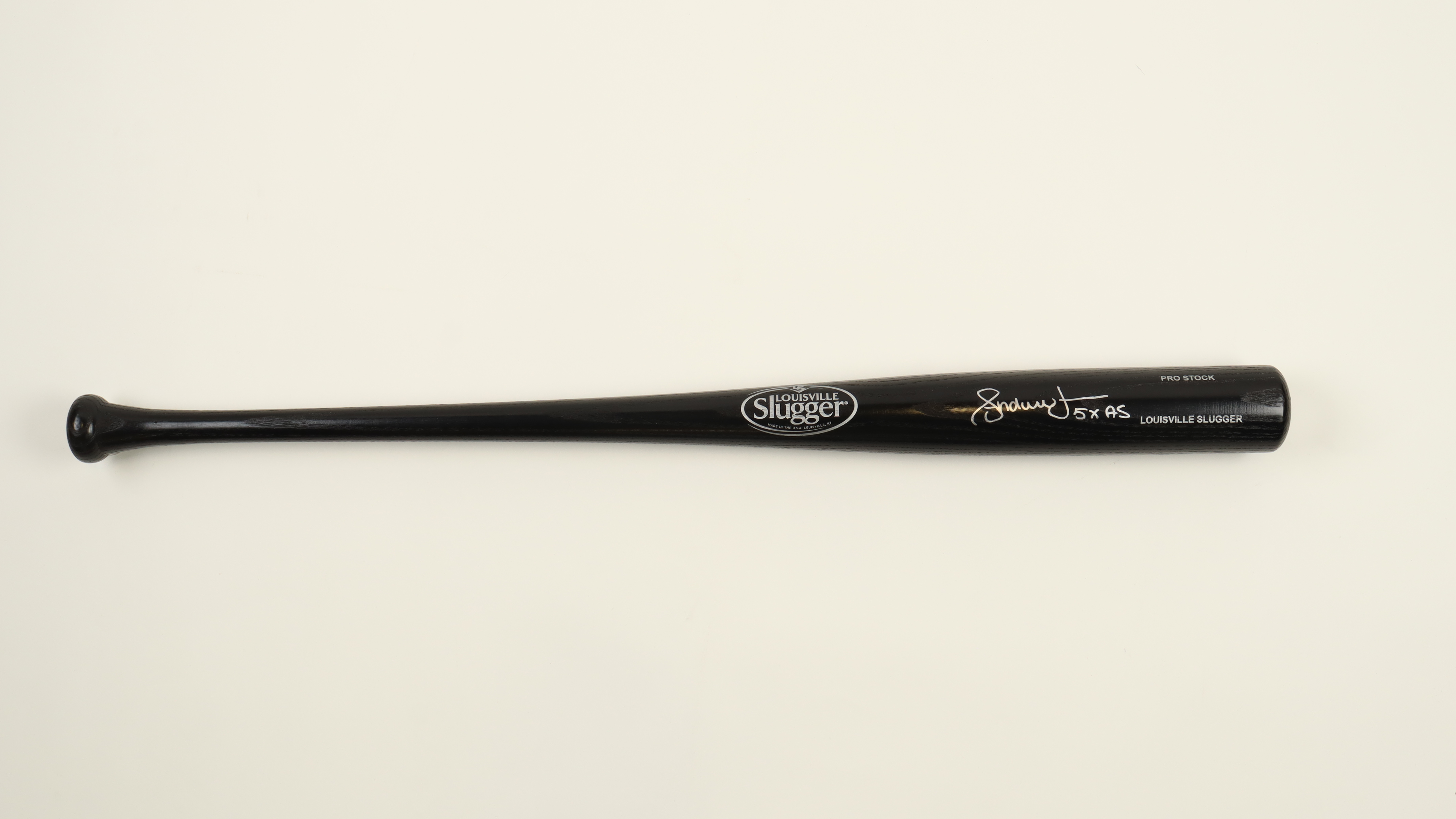 Andruw Jones Signed Louisville Slugger Baseball Bat Inscribed "5x AS" (Beckett) at PristineAuction.com Andruw Jones Signed Louisville Slugger Baseball Bat Inscribed "5x AS" (Beckett) at PristineAuction.com