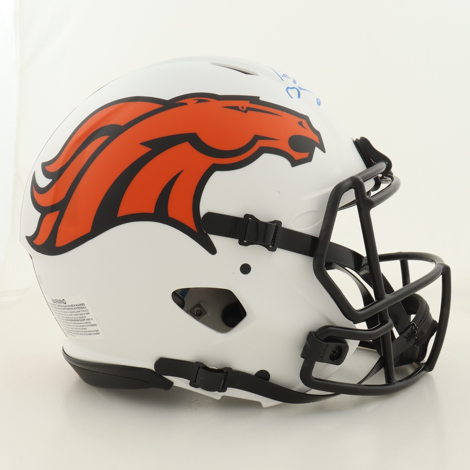 Peyton Manning Signed Broncos Full-Size Authentic On-Field Lunar Eclipse Alternate Speed Helmet (Fanatics) at PristineAuction.com Peyton Manning Signed Broncos Full-Size Authentic On-Field Lunar Eclipse Alternate Speed Helmet (Fanatics) at PristineAuction.com