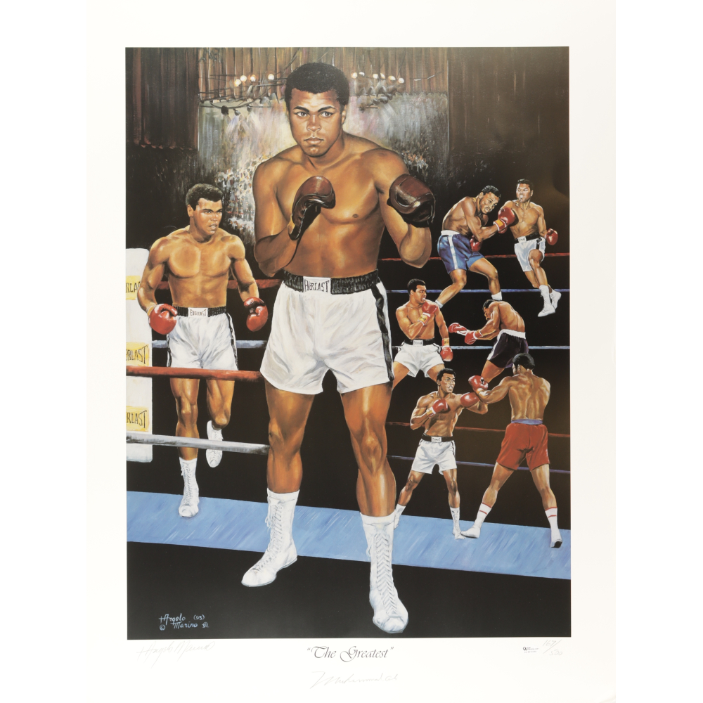 Muhammad Ali Signed LE 22x29 Print 167/500 (JSA) | Pristine Auction