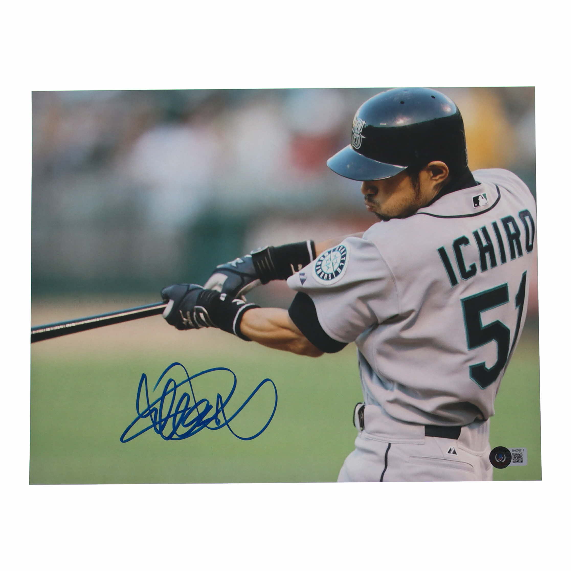 Ichiro Suzuki Signed Mariners 11x14 Photo (Beckett) at PristineAuction.com Ichiro Suzuki Signed Mariners 11x14 Photo (Beckett) at PristineAuction.com