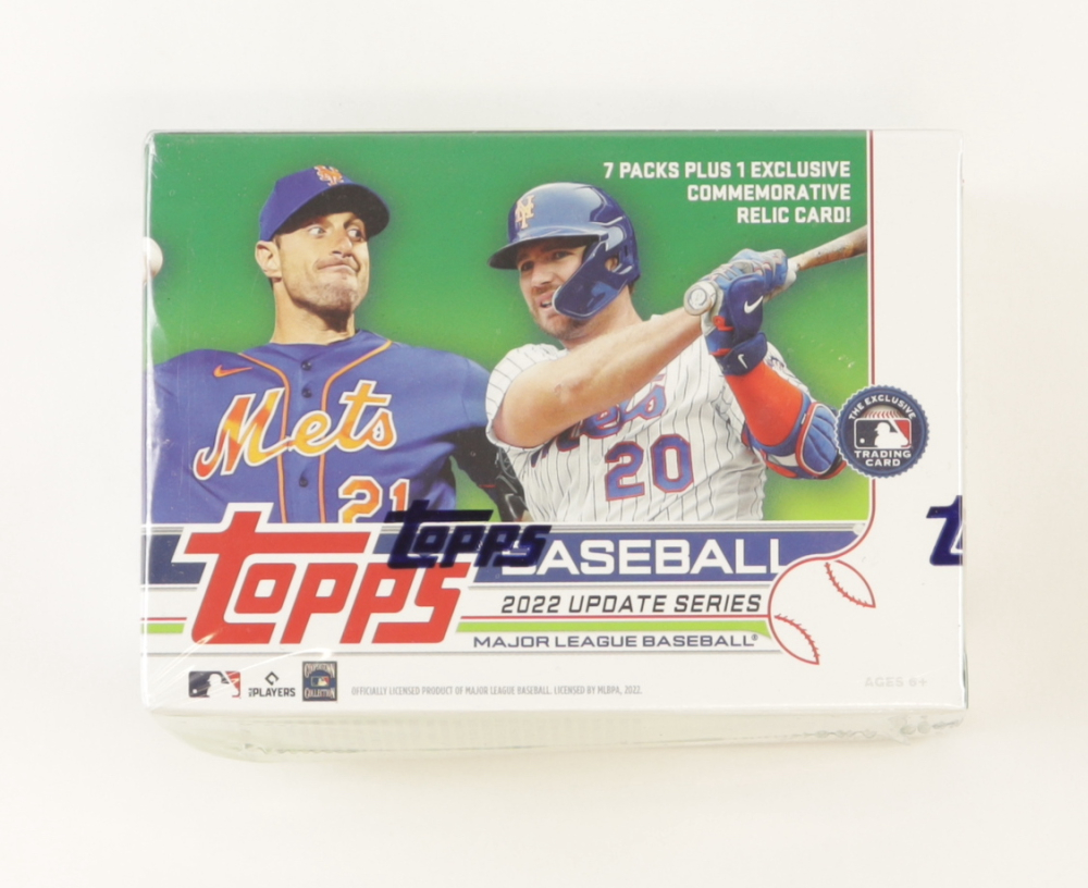 2022 Topps Update Series Baseball Blaster Box with (7) Packs at PristineAuction.com 2022 Topps Update Series Baseball Blaster Box with (7) Packs at PristineAuction.com