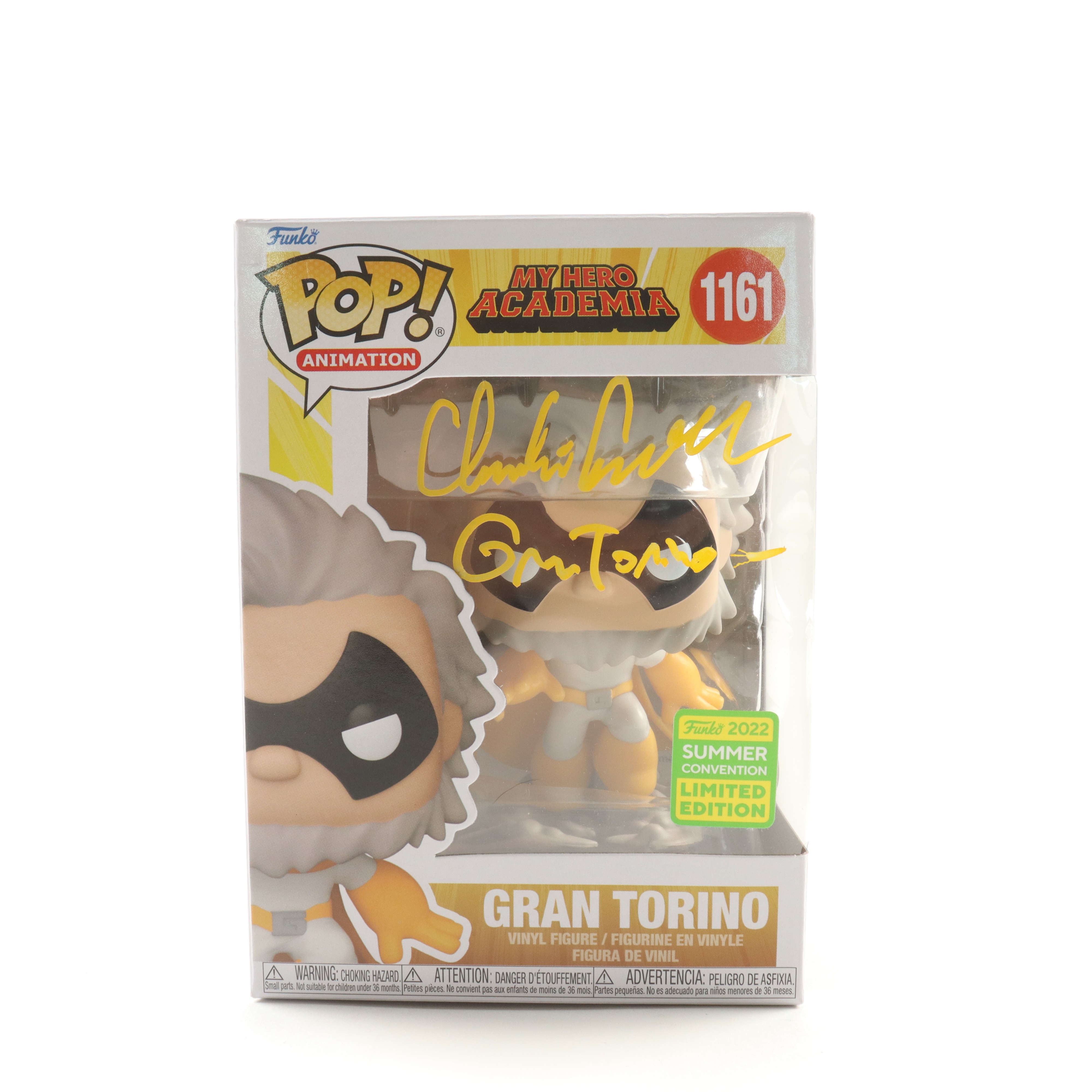 Charles Campbell Signed "My Hero Academia" #1161 Gran Torino Funko Pop! Vinyl Figure Inscribed "Gran Torino" (JSA) at PristineAuction.com Charles Campbell Signed "My Hero Academia" #1161 Gran Torino Funko Pop! Vinyl Figure Inscribed "Gran Torino" (JSA) at PristineAuction.com