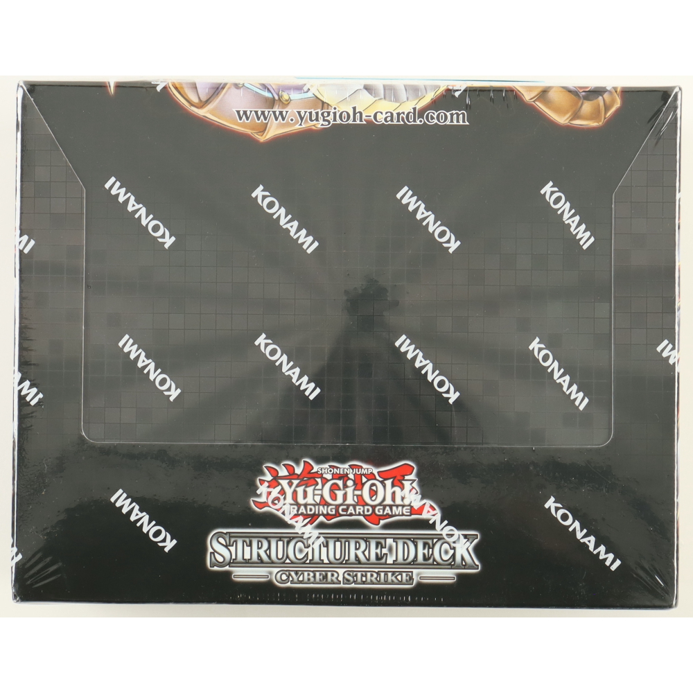 YuGiOh! Cyber Strike Structure Deck Display Box with (8) TCG Starter