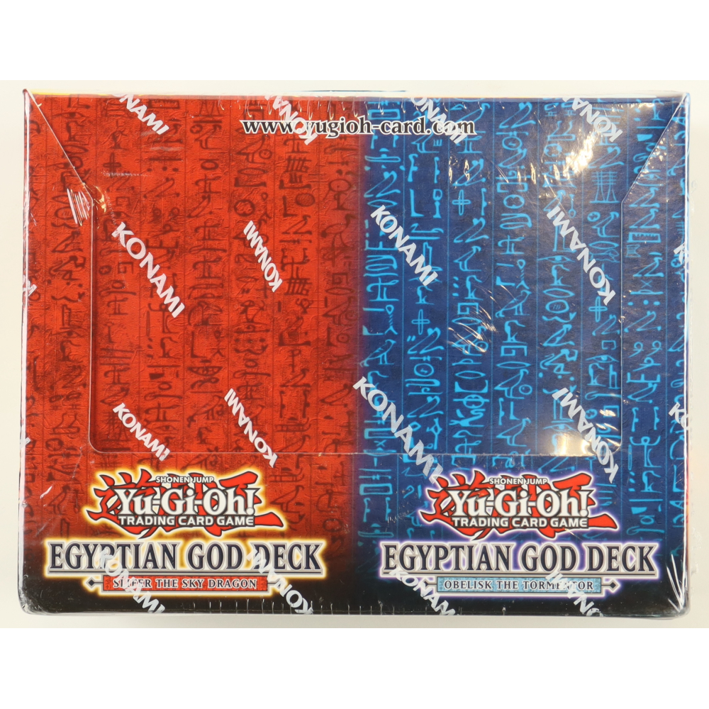 Yu Gi Oh Egyptian God Deck Structure Deck Display Box With 8 Tcg
