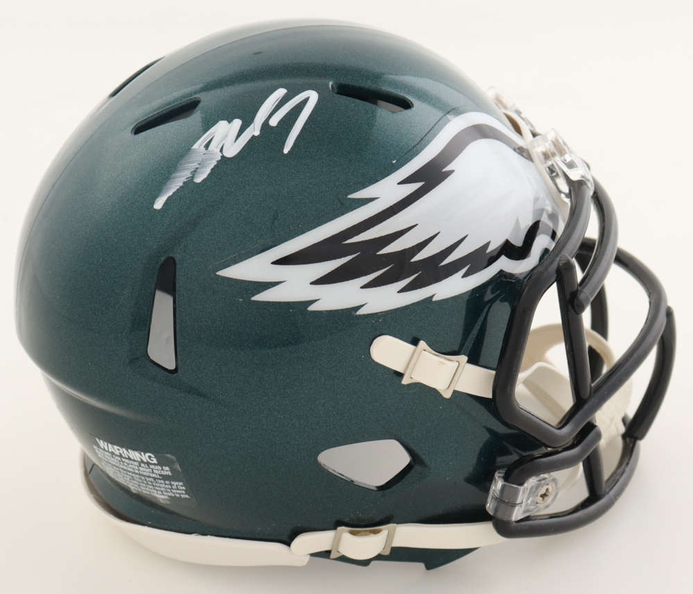 Michael Vick Signed Eagles Speed Mini Helmet (JSA) at PristineAuction.com Michael Vick Signed Eagles Speed Mini Helmet (JSA) at PristineAuction.com