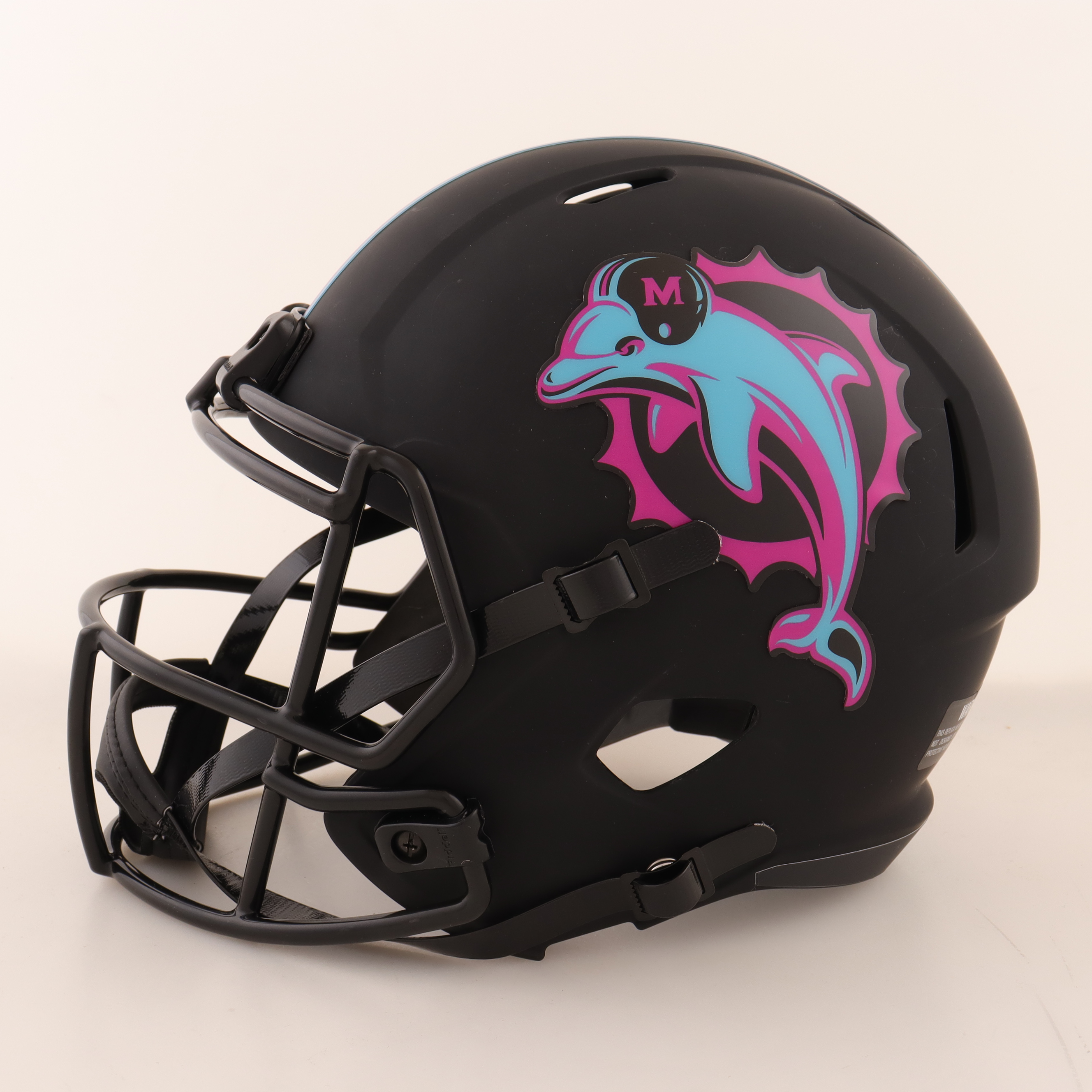 Dan Marino Signed Dolphins Full-Size Eclipse Alternate Speed Helmet Inscribed "Miami Vice" (JSA) at PristineAuction.com Dan Marino Signed Dolphins Full-Size Eclipse Alternate Speed Helmet Inscribed "Miami Vice" (JSA) at PristineAuction.com