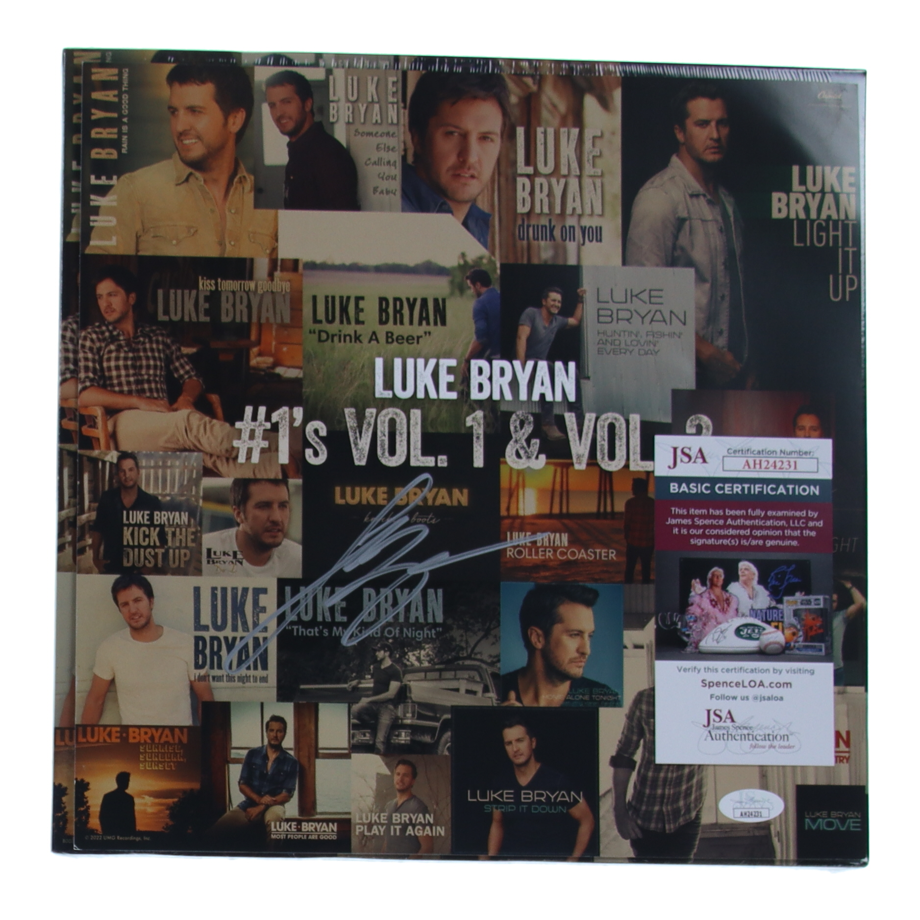 Luke Bryan Signed 12x12 Print with Vinyl Record Album (JSA) at PristineAuction.com Luke Bryan Signed 12x12 Print with Vinyl Record Album (JSA) at PristineAuction.com